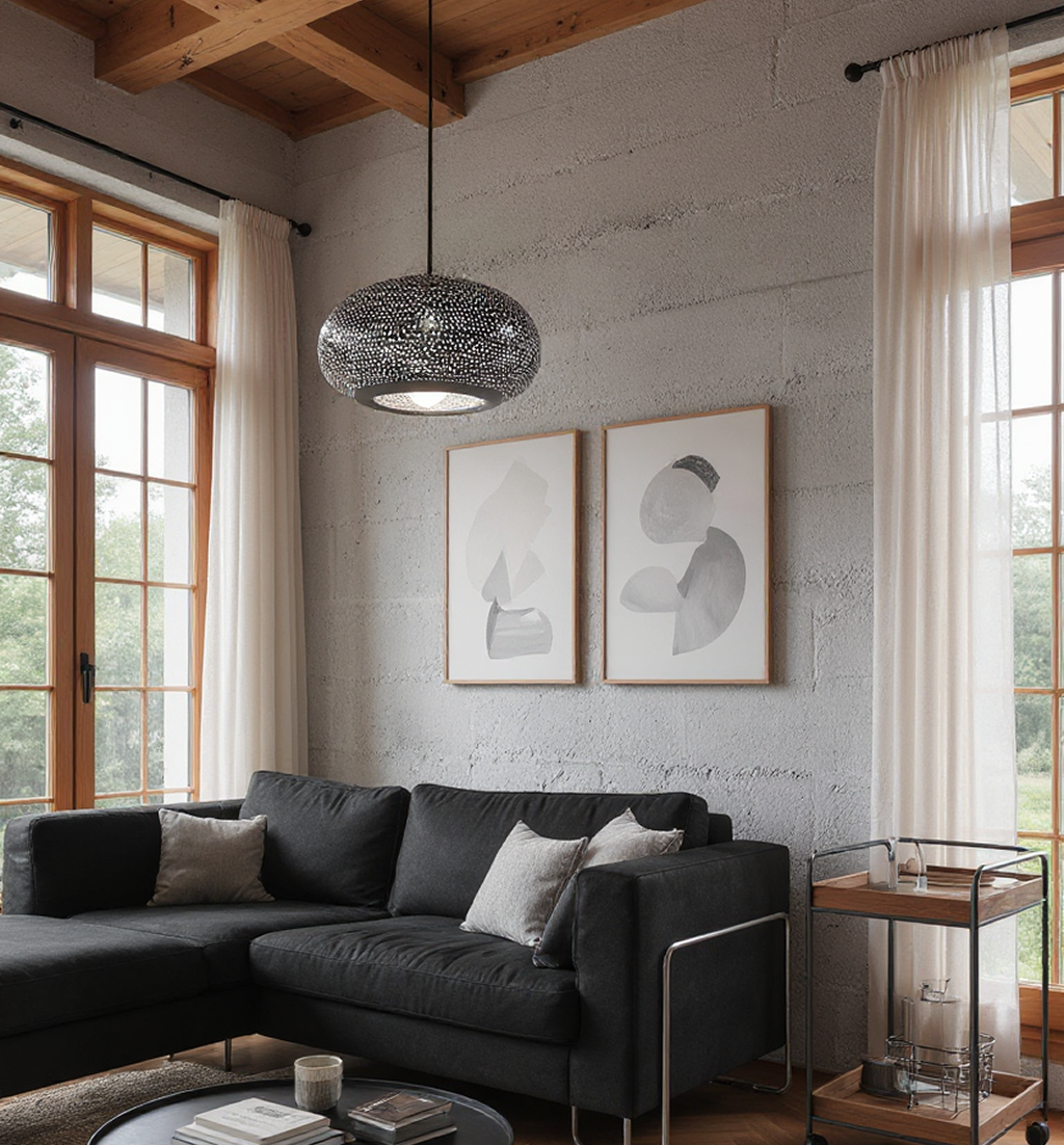 LAYLA SAUCER PENDANT LIGHT - Image 2