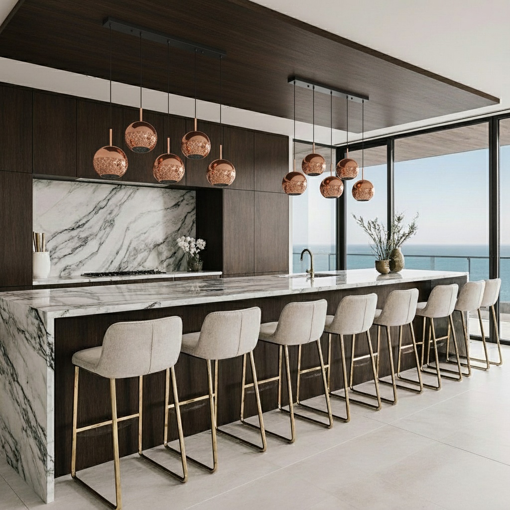 NURAH LINEAR MULTI-GLOBE CHANDELIER - Image 6