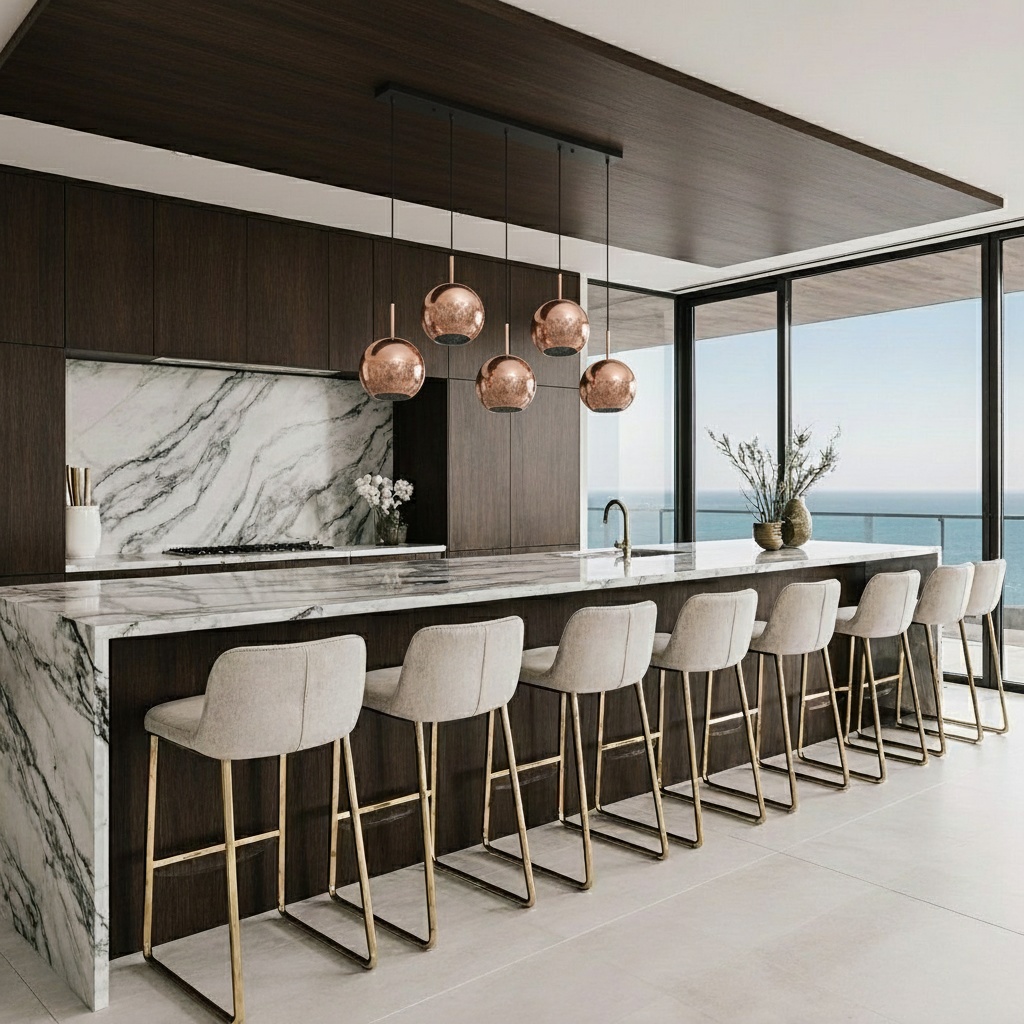 NURAH LINEAR MULTI-GLOBE CHANDELIER - Image 2