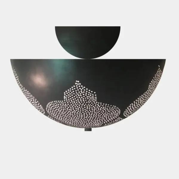 Belyadi HUSN FLUSH MOUNT LIGHT FIXTURE - Bar & Restaurant Lighting | Antique Brass, Brushed Nickel Silver, Matte Gun Metal, Polished Brass, Polished Copper finish