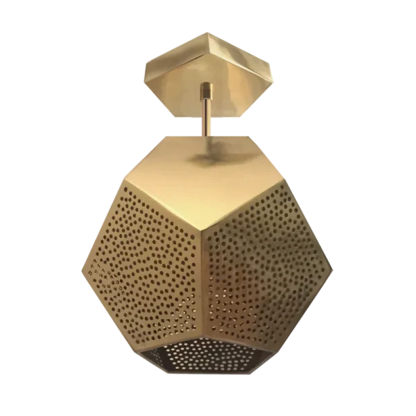 Belyadi ASEEL SEMI-FLUSH MOUNT LIGHT - Bar & Restaurant Lighting | Brushed Nickel Silver, Matte Gun Metal, Polished Brass, Polished Copper finish