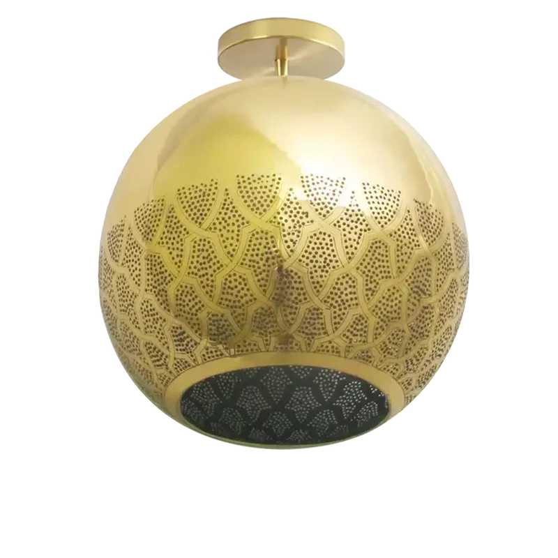 NURAH REVERSED SEMI-FLUSH LIGHT