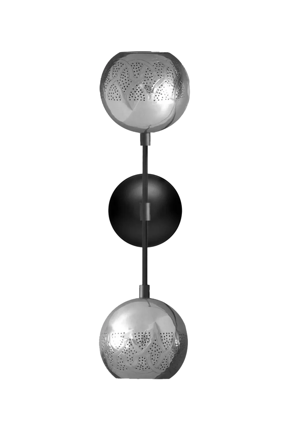 NURAH REVERSED WALL SCONCE - DUAL GLOBE - Image 6